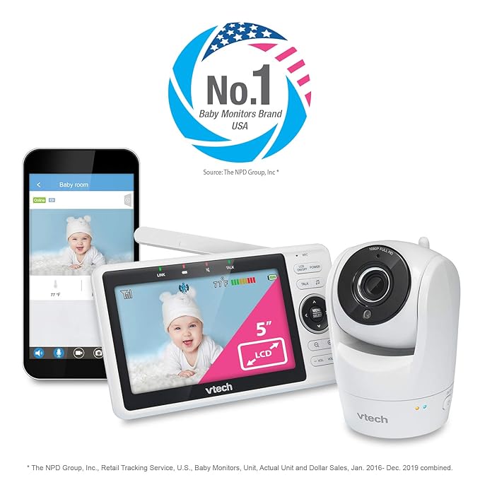 VTech VM901 Smart WiFi Baby Monitor - Image 13