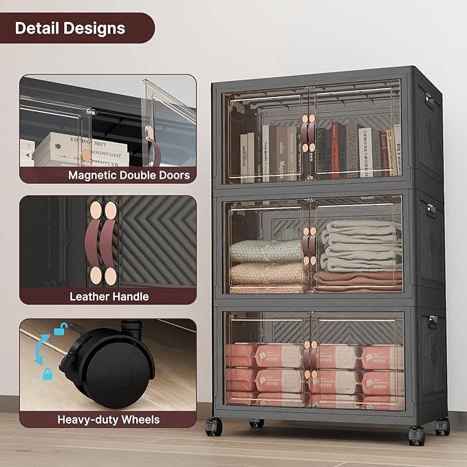 Extra Large Stackable Storage Bins - Image 6