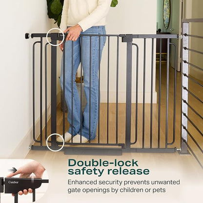 Cumbor 36" Extra Tall Baby Gate - Image 3