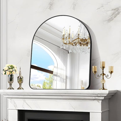 Arched Bathroom Mirror, Wall Mounted Mirror, Living Room, Hanging or Leaning - Image 5