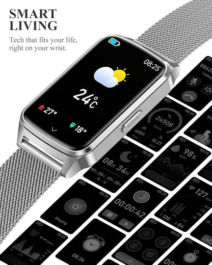 Fitness Tracker Watch for Women Men, Step Counter Compatible - Image 5