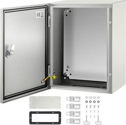VEVOR NEMA Steel Enclosure, IP66 Waterproof & Dustproof, Outdoor/Indoor by VEVOR