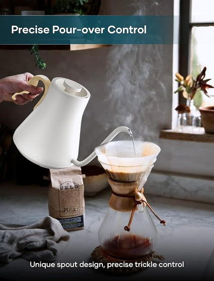 Electric Kettle, Gooseneck Electric Kettle, ±1℉ Precise Temperature Control - Image 2