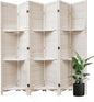 Partition Room Dividers, Folding Wood Privacy Screen by Svimi