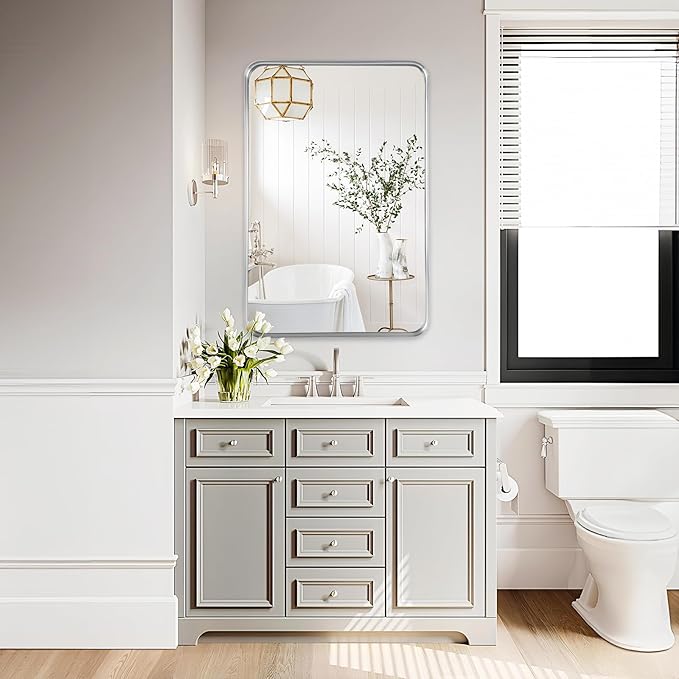 Fabuday Bathroom Wall Mirror Rectangle - Image 7