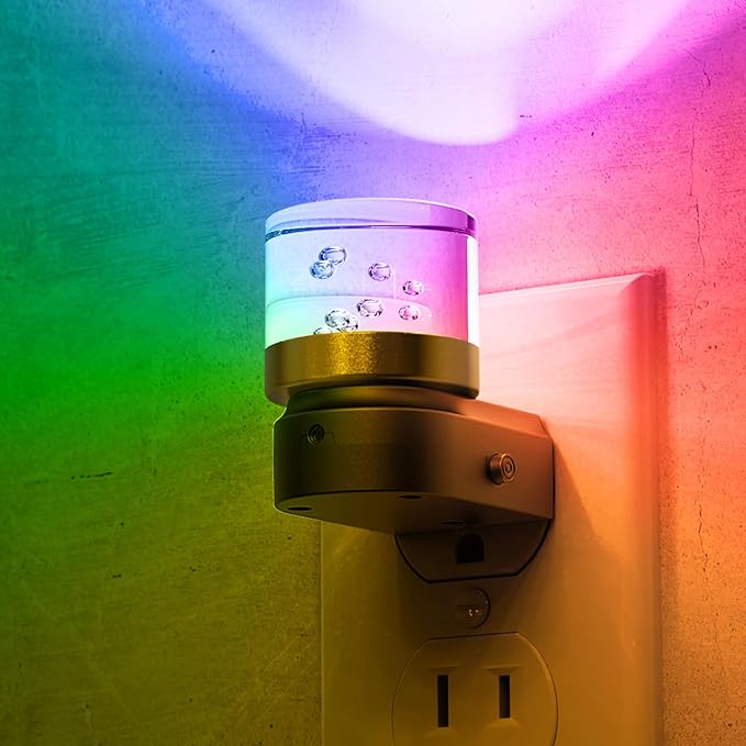 L LOHAS LED Night Light, Night Lights Plug into Wall, Color Changing Nursery by LLOHASLED