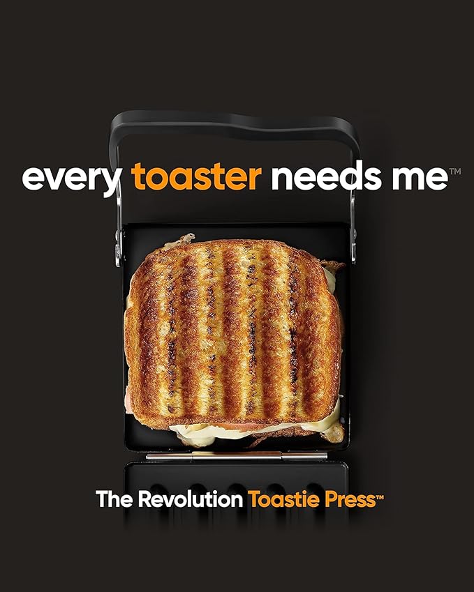 Revolution Toastie Press Conveniently Toast Delicious Grilled Cheeses, - Image 6