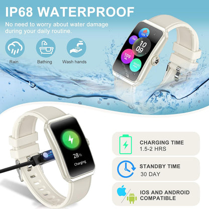 fitness tracker, step counter with 24/7 heart rate on a desk or shelf