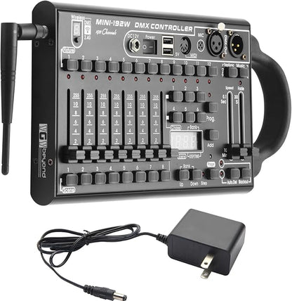 Wireless DMX Controller, 192 Channel DMX512Controller Stage Lighting Equipment by Unknown