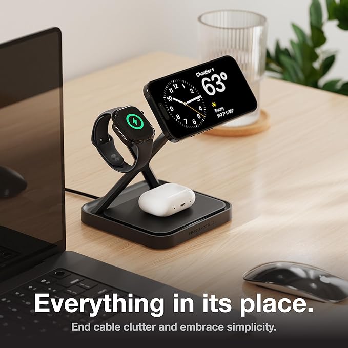 NOCO XGrid XDS3: 3-in-1 Wireless Charging Stand – Charging Station - Image 3