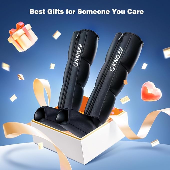 KNQZE Air Compression Recovery System, Foot and Full Leg Recovery Boots - Image 8