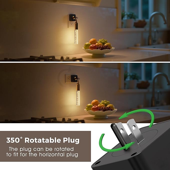 L LOHAS LED Night Lights Plug into Wall, Dimmable Night Light 0-100LM, Rotating - Image 4