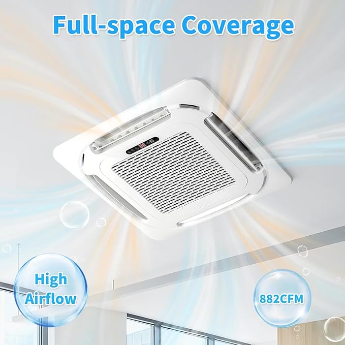 Bonnlo 12000 BTU Ceiling Cassette Air Conditioner - Image 5