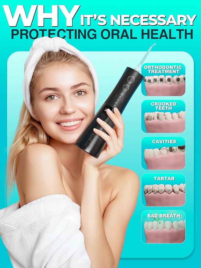 Portable Water Flosser for Teeth Pick - Image 3