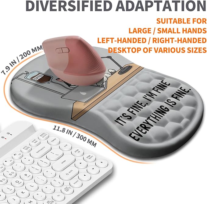 Ergonomic Joint Wrist Support Mouse Pad - Image 5