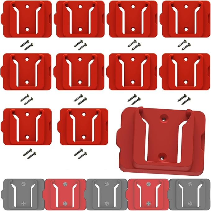 Battery Holder for Milwaukee 18 18V Battery, Work Van by Gijok