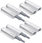 Jiayi Push Catch Metal Heavy Duty 4 Pack Double Push to Open Door Latch Touch by Jiayi