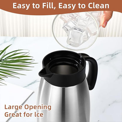 Norme 2 Pcs Thermal Coffee Carafe Insulated Stainless Steel Coffee Carafe - Image 3