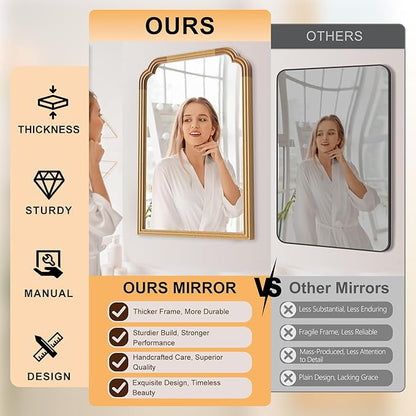 Wood Mirror for Bathroom - Image 7