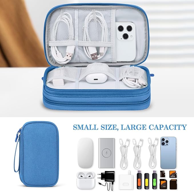 FYY Electronic Organizer, Travel Cable Organizer Bag Pouch Electronic - Image 6