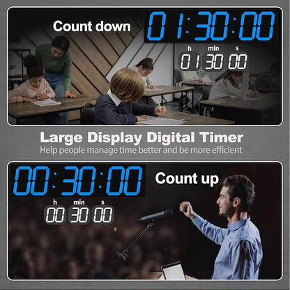 CHKOSDA 28.4''Large Digital Wall Clock, Automic Digital Clock - Image 6