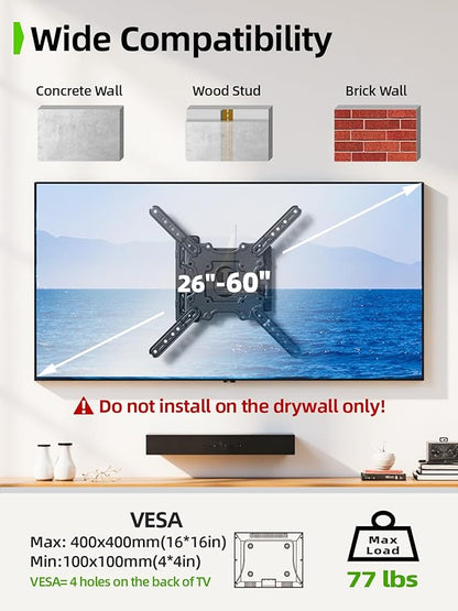 USX MOUNT Full Motion TV Wall Mount - Image 3
