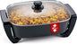 Elite Gourmet 15" x 12" x 4" Electric Skillet, Xtra Deep Dish, Ceralast™ PFAS by EliteGourmet