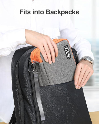 Luxtude Travel Cable Organizer Bag, Electronic Organizer Travel Case Large - Image 6