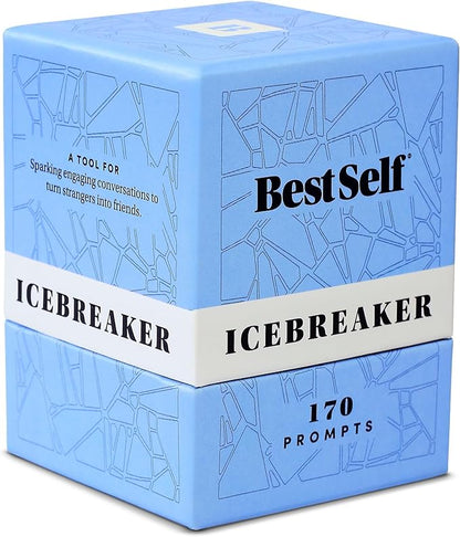 BestSelf Icebreaker Card Deck – 170 Conversation Starters to Spark Meaningful by BestSelfCo