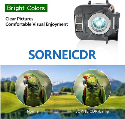 SORNEICDR ELP LP50 Replacement Projector Lamp Bulb Compatible - Image 3