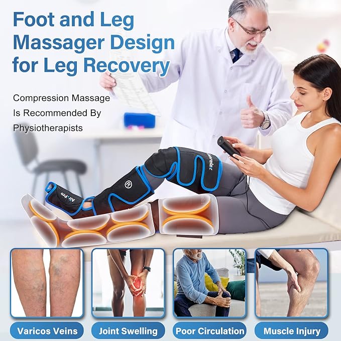 comrelax Air Compression Leg Massager - Image 7