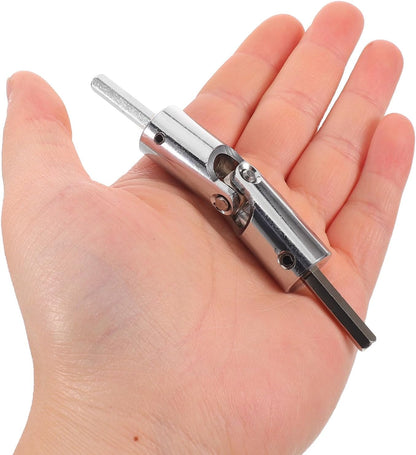 BESTOYARD Universal Joint Coupler for Awnings and Shutters, Aluminium Alloy Shaft Coupling with Smooth Operation and Silent Performance, Compact Structure Suitable for Patios and Workplaces