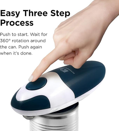 Kitchen Mama Auto 2.0 Electric Can Opener: Blade Opens Almost Any Can Pop or - Image 3