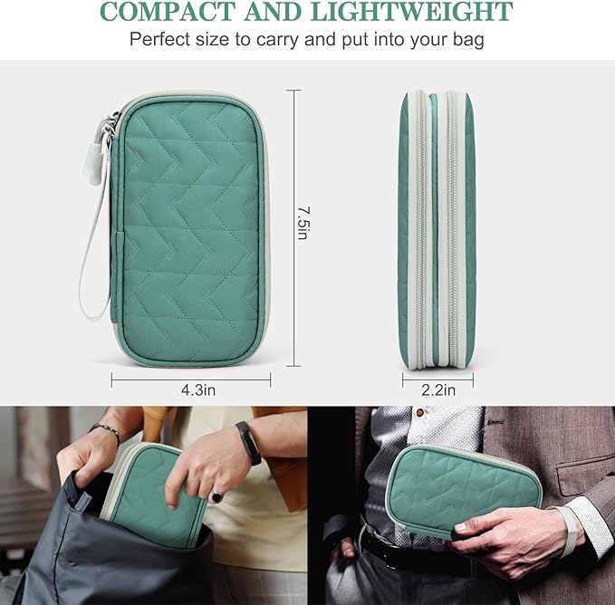 FYY Electronic Organizer, Travel Cable Organizer Bag Pouch Electronic - Image 2