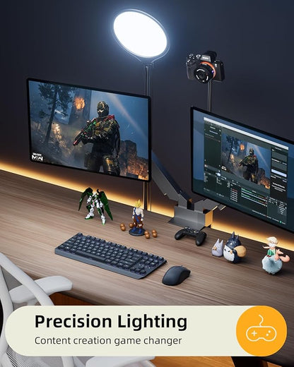 10.5" Ring Light with Stand and Phone Holder - Image 6
