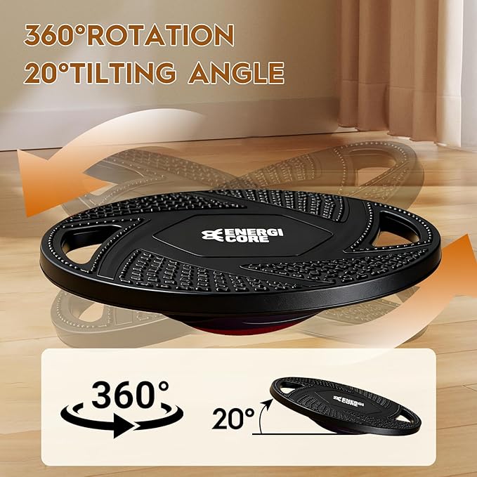 Balance Board for Adults – Stability Trainer for Home Workouts, Core Strength - Image 4