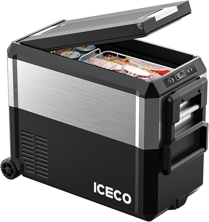 ICECO JP50 Pro Portable Refrigerator, 12Volt Car Fridge Freezer, Compact by ICECO