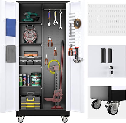 Broom Closet Storage Cabinet by REEMOON