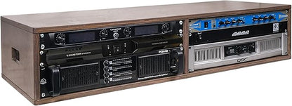 Sound Town DIY 2 x 4U Studio Rack by SOUNDTOWN