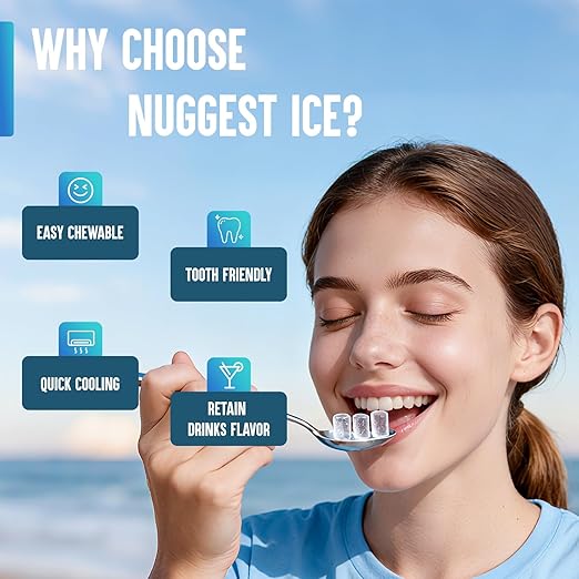 Nugget Ice Maker Countertop – 6 Mins Fast Ice Production, FLASHCHILL™, 26.5 - Image 6