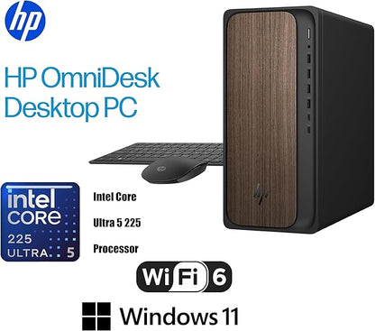 HP 2025 OmniDesk M03 Premium Business Next Gen AI Desktop Computer Intel Core - Image 2