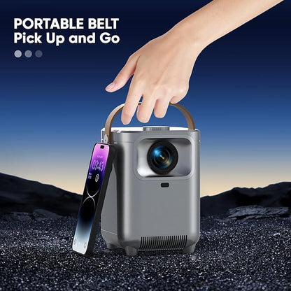 【Electric Focus & Auto Keystone】TMY Portable Projector - Image 2