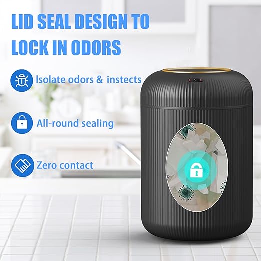 URALFA Motion Sensor Trash Can - Image 3