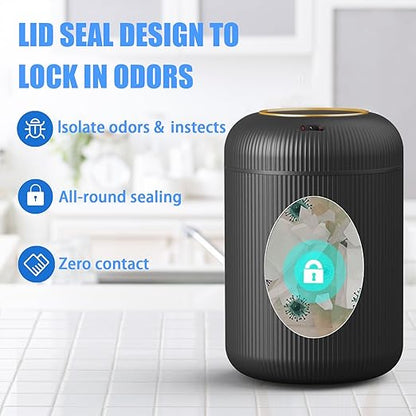 URALFA Motion Sensor Trash Can - Image 3