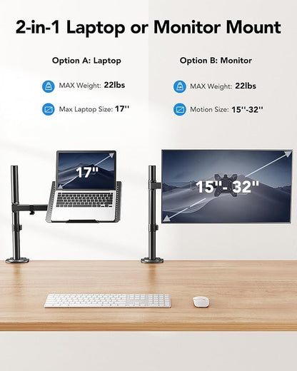 HUANUO Laptop Desk Mount - Image 2