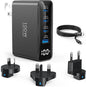 100W USB C Travel Charger, 4-Ports Foldable Travel Adapter Plug Converter by TOPADREChargingEquipment