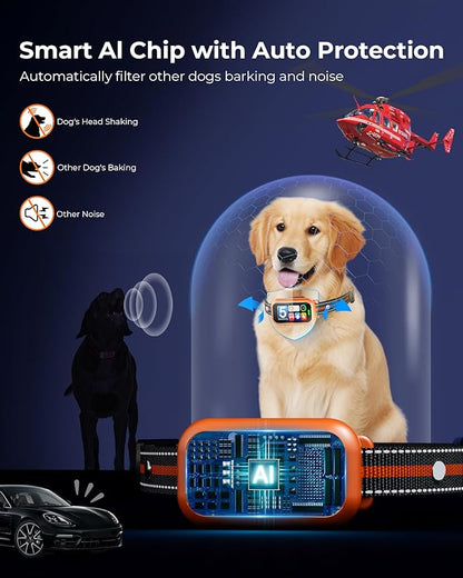 Upgraded Dog Bark Collar, Smart AI Barking Collar - Image 2