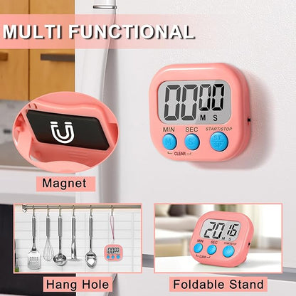 ZILLEEN Classroom Timer for Kids Teachers 2 Pack Digital Timers - Image 3