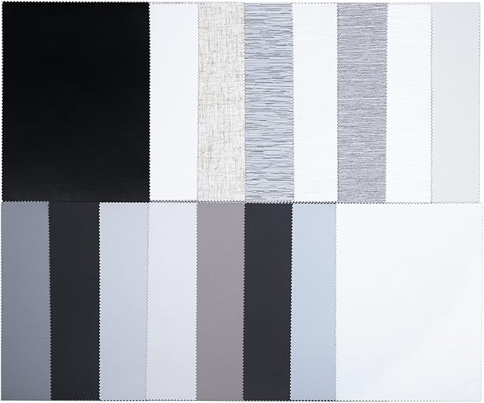Astomi Blackout Roller Blinds Fabric Samples Collection by Astomi