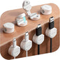 8-Pack Cord Organizer Silicone Magnetic Cable Clips Desk Wire Management by Sincerityisworththewait